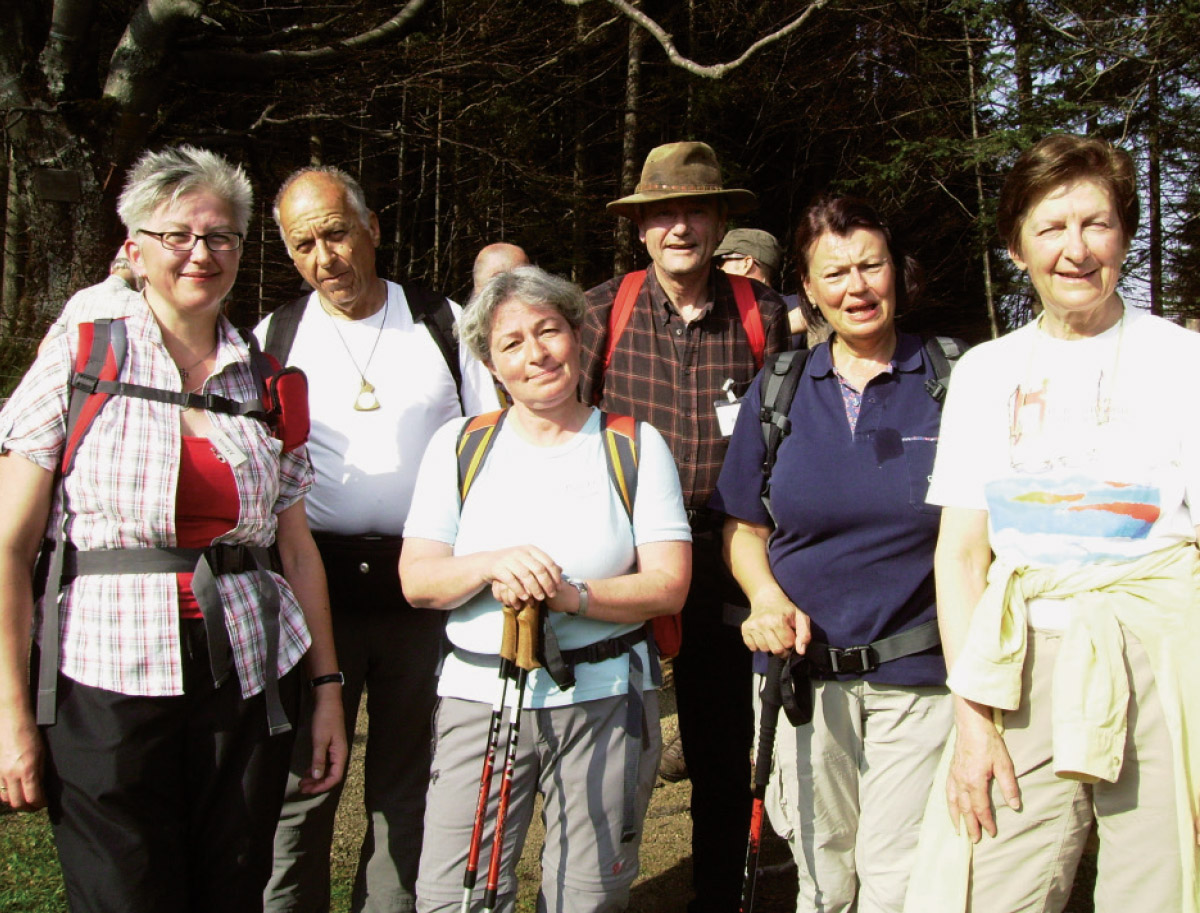 Die Wiedner bei der Wallfahrt